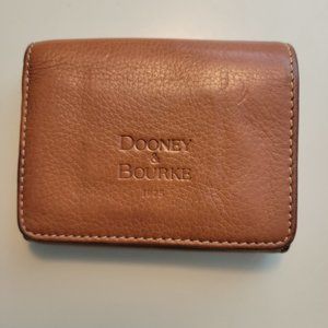 Dooney & Bourke wallet, brown leather